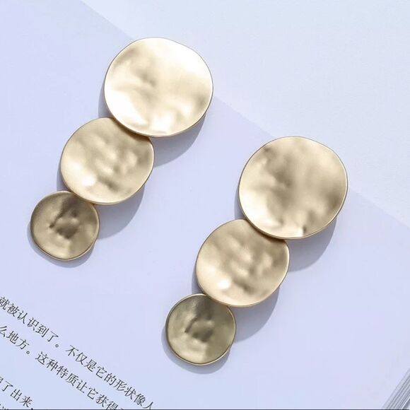 NEW Clip On Dangle Drop Earrings - Picture 3 of 10